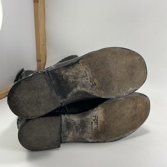 Corral Charlie Riding Boot Womens Size 8 M Indie Spirit Black Western Cowgirl - Picture 6 of 10